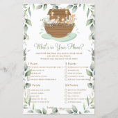 Noahs Ark Greenery Was ist in deinem Handyspiel? (Vorderseite)