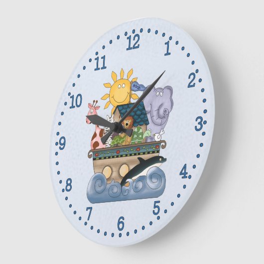 Noah's Ark Große Wanduhr (Winkel)