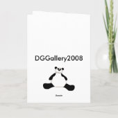 Noah's Ark Happy Birthday Karte (Rückseite)