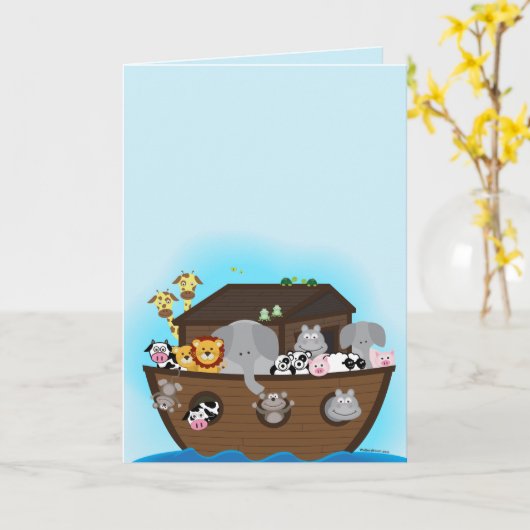 Noah's Ark Karte (Gelbe Blume)