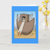 Noah's Ark - Keine Katzen erlaubt Karte (Gelbe Blume)