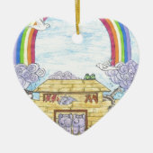 Noah's Ark Keramik Ornament (Vorne)