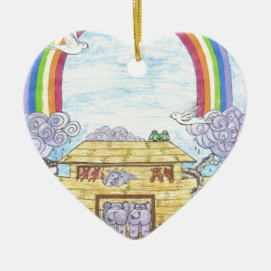 Noah's Ark Keramik Ornament