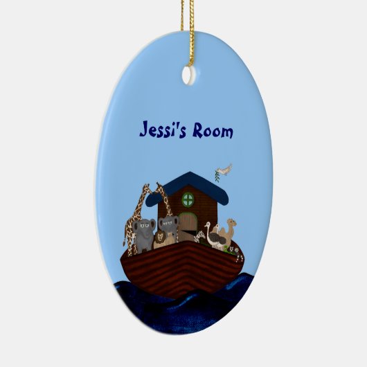 Noah's Ark Keramikornament (Rechts)