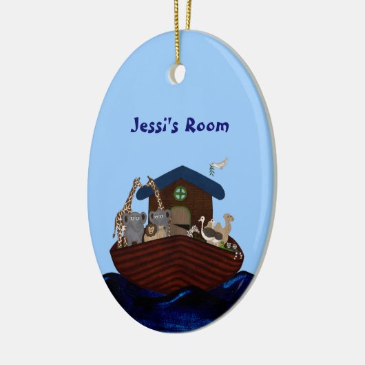 Noah's Ark Keramikornament (Links)