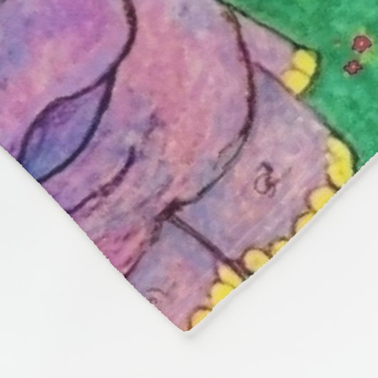 Noah's Ark , Kinderzimmer / Kinder Rainbow Ark Bla Fleecedecke (Ecke)