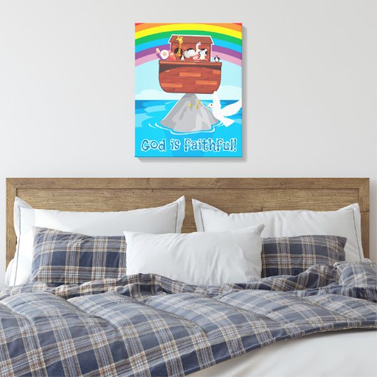 Noah's Ark Leinwanddruck (Insitu (Schlafzimmer))