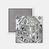 Noah's Ark Magnet (Vorderseite/Rückseite)