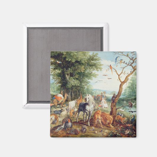 Noah's Ark Magnet (Vorderseite/Rückseite)