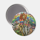 Noah's Ark Magnet (Vorderseite/Rückseite)
