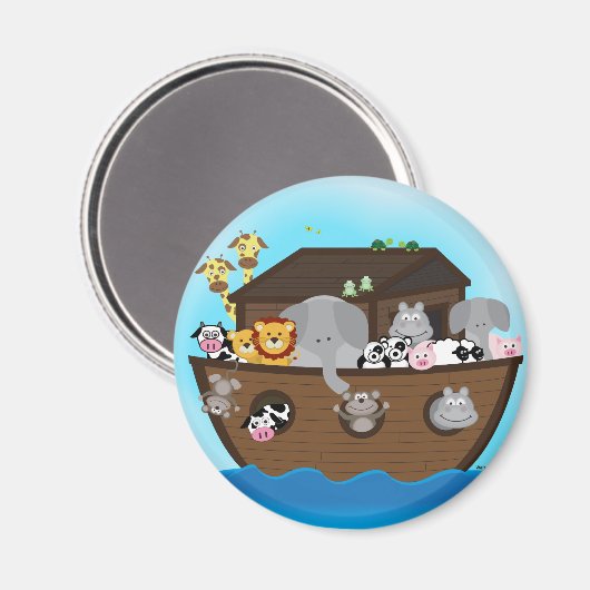 Noah's Ark Magnet (Vorderseite/Rückseite)