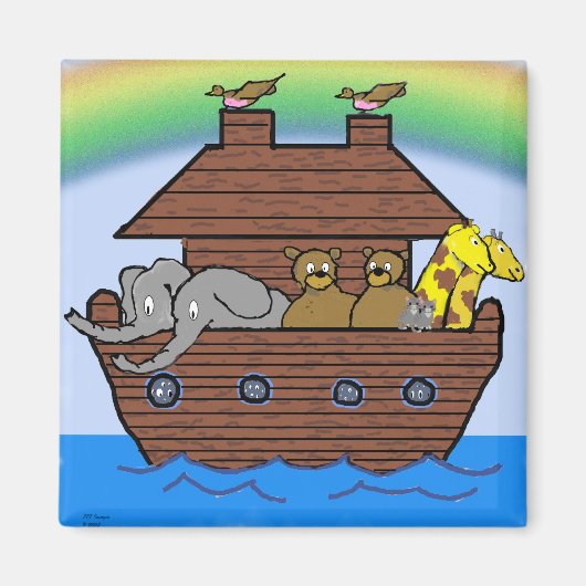 Noah's Ark - Magnet (Vorne)