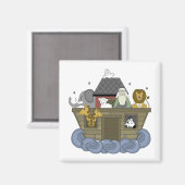 Noahs Ark Magnet (Vorderseite/Rückseite)