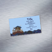 Noah's Ark Magnetische Visitenkarte (Beispiel)