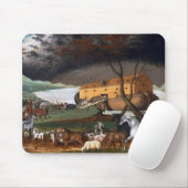 Noah's Ark - Malerei von Edward Hicks - 1846 Mousepad (Mit Mouse)