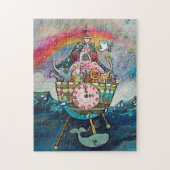 Noah's Ark mit Rainbow Puzzle (Vertikal)