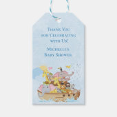 Noahs ark niedlich danke Ihnen dafür Geschenkanhänger (Vorderseite)