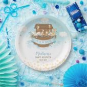 Noah's Ark Niedlicher Tiere Boy Birthday Baby Show Pappteller (Party)