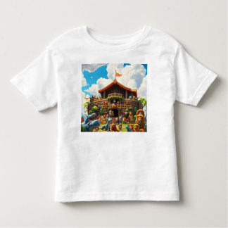 Noahs "Ark of Joy" Kleinkind T-shirt