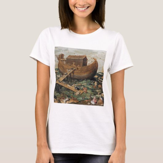 Noah's Ark on Mount Ararat von Simon de Myle T-Shirt (Vorderseite)