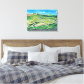 Noah's Ark Painting Canvas Print Leinwanddruck (Insitu (Schlafzimmer))