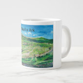 Noahs Ark Painting-Tasse Jumbo-Tasse (Vorderseite Rechts)
