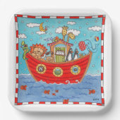 Noah's Ark Pappteller (Vorderseite)