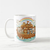 Noah's Ark Personalized Mug Kaffeetasse (Links)