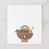 Noah's Ark Platzkarte (Außenseite Aufgefaltet)