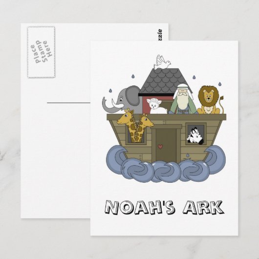 Noahs Ark Postcard Postkarte (Vorne/Hinten)