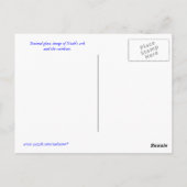 Noah's Ark Postcard Postkarte (Rückseite)