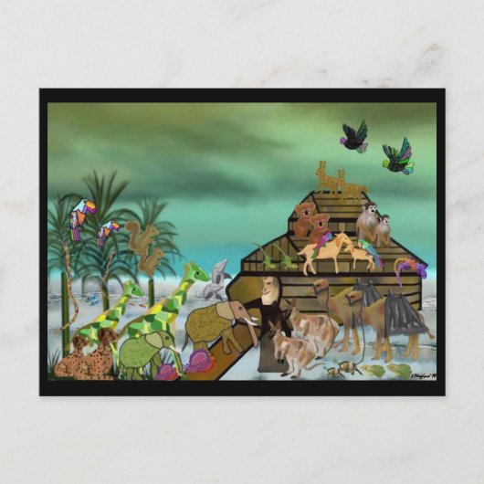 Noah's Ark Postcard Postkarte (Vorderseite)