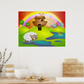 Noahs Ark Poster (Küche)