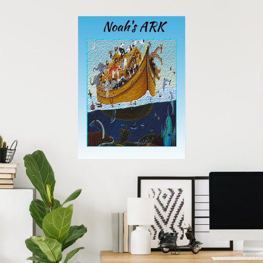 Noah's Ark Poster (Heimbüro)