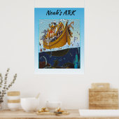 Noah's Ark Poster (Küche)