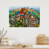 Noah's Ark Poster (Küche)