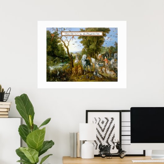 Noah's Ark Poster (Heimbüro)