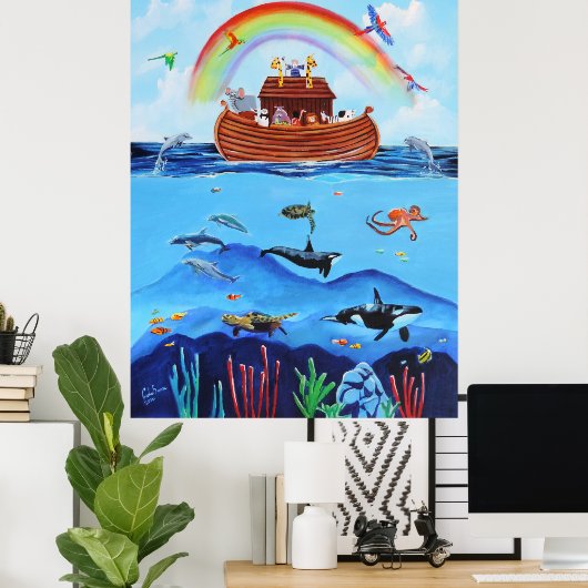 Noah's Ark Poster (Heimbüro)
