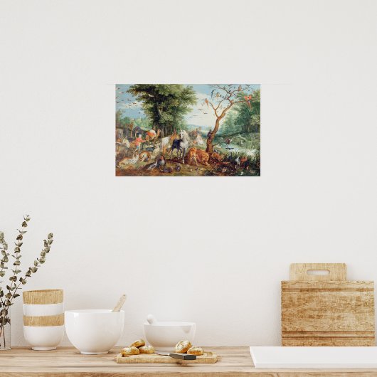 Noah's Ark Poster (Küche)
