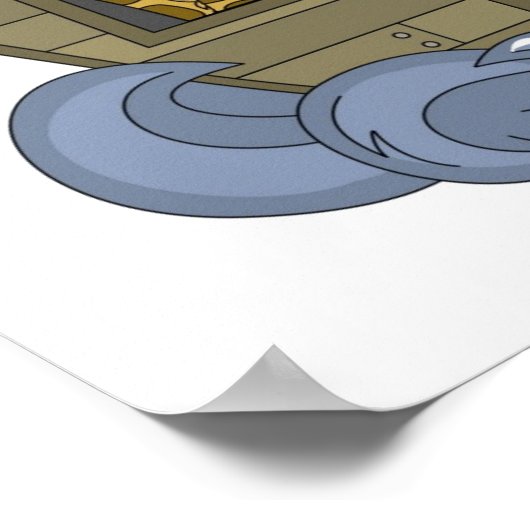 Noahs Ark Poster bis 23x23 (Ecke)