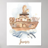 Noah's Ark Poster Print (Vorne)