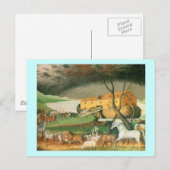 Noah's Ark Postkarte (Vorne/Hinten)