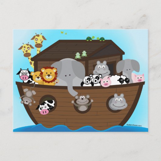 Noah's Ark Postkarte (Vorderseite)