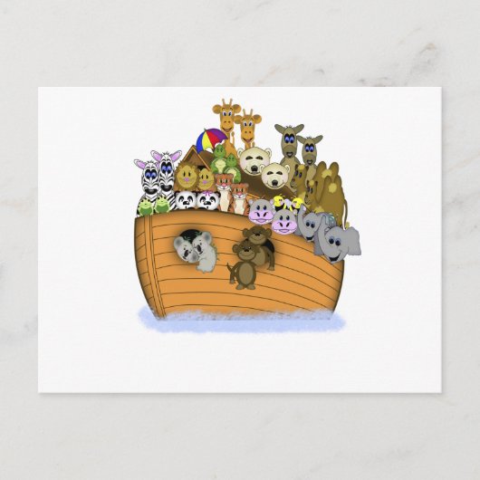 Noah's Ark Postkarte (Vorderseite)