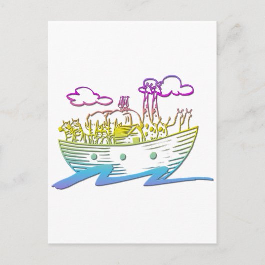 Noah's Ark Postkarte (Vorderseite)