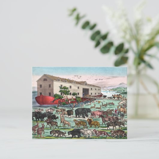 Noah's Ark Postkarte (Stehend Vorderseite)