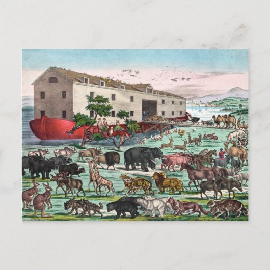 Noah's Ark Postkarte (Vorderseite)