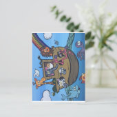 Noah's Ark Postkarte (Stehend Vorderseite)