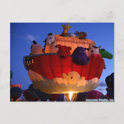 Noah's Ark Postkarte (Vorderseite)