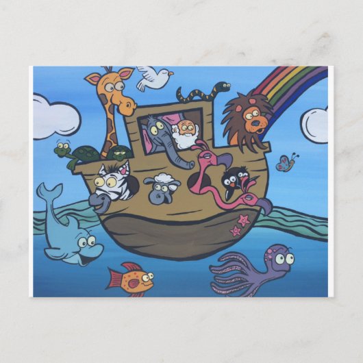 Noah's Ark Postkarte (Vorderseite)
